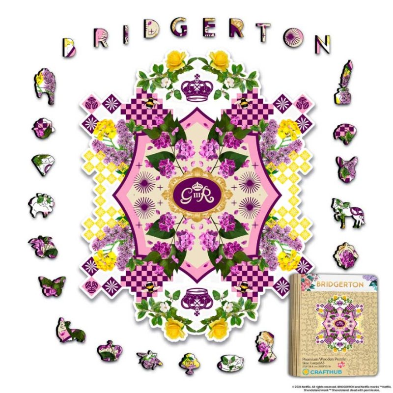 Crafthub Bridgerton Wooden Jigsaw Puzzle - Image 3