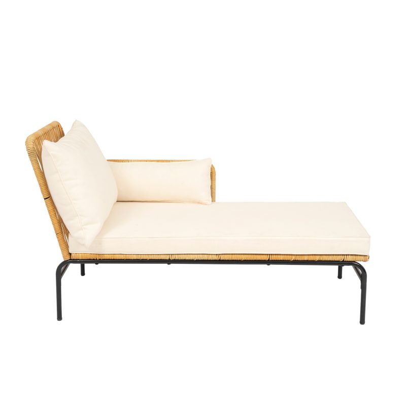 3 Pieces Outdoor Patio Wicker Table And Sofa Chairs - Image 2