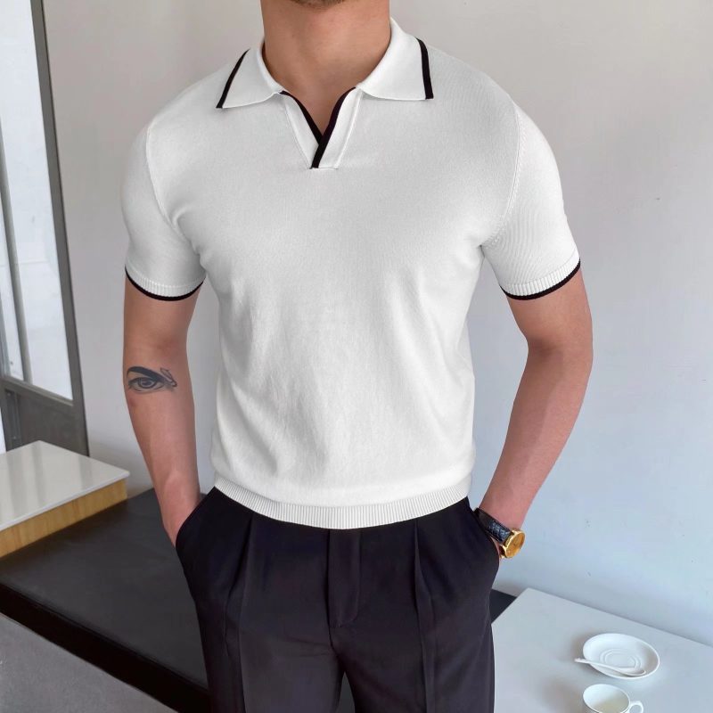 Casual Polo Collar Shirt - Image 3