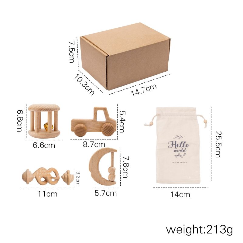 Educational Baby Rattle Set Toy - Image 5