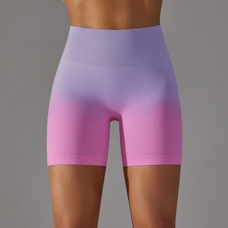 High Elastic Gradient Seamless Abdominal Pants