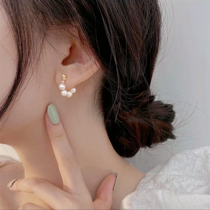 Freshwater Pearl Stud Earrings