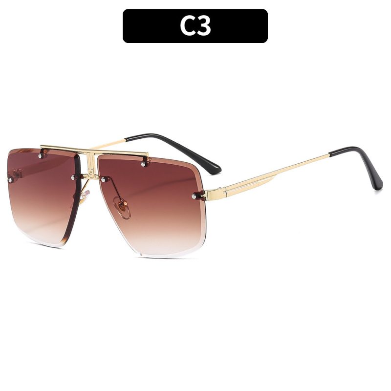 Square Frame Retro Sunglasses - Image 7