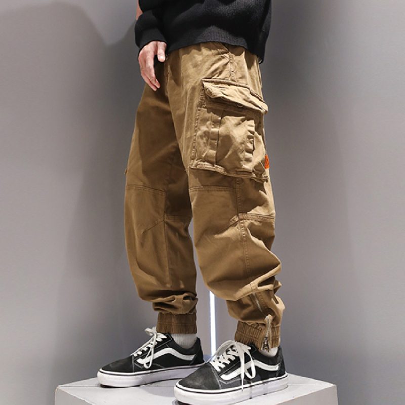 Foot Binding Zipper Pants - Image 3