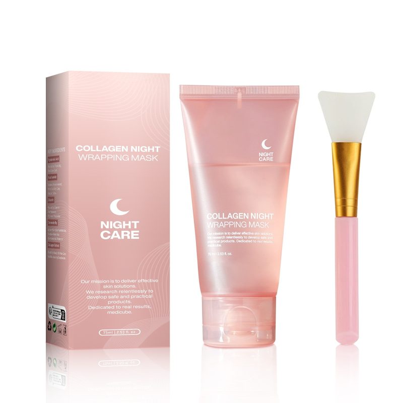 Face Night Collagen Anti-wrinkle Mask For Skin - Image 2