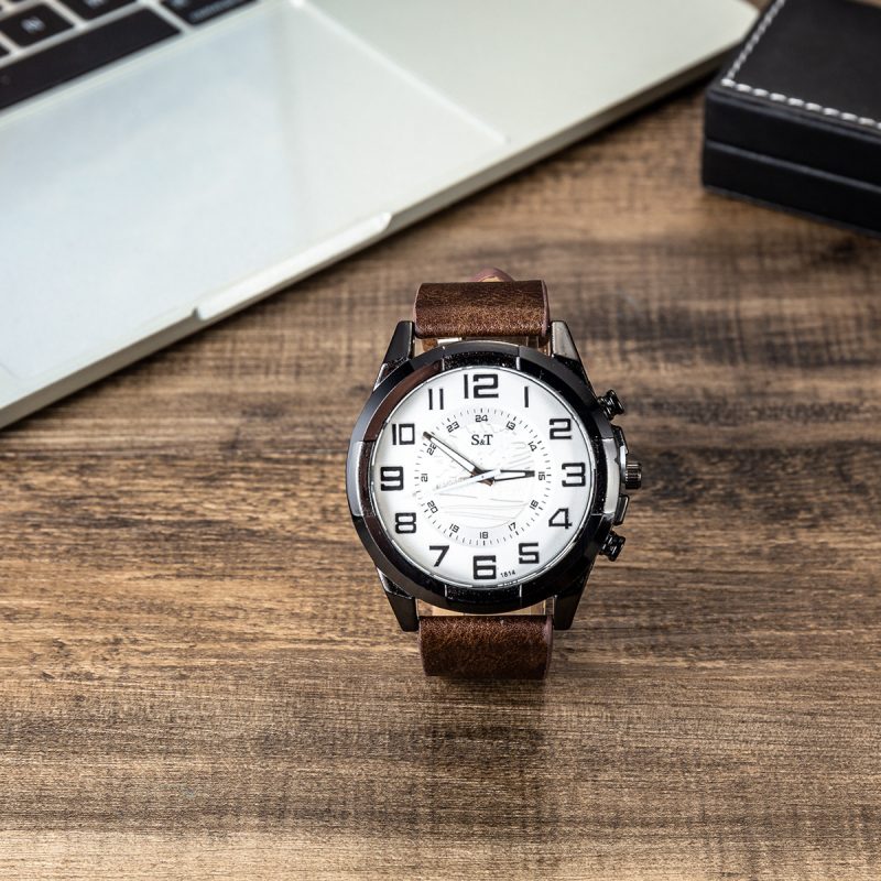 Creative Men's Wallet & Watch Set - Image 3