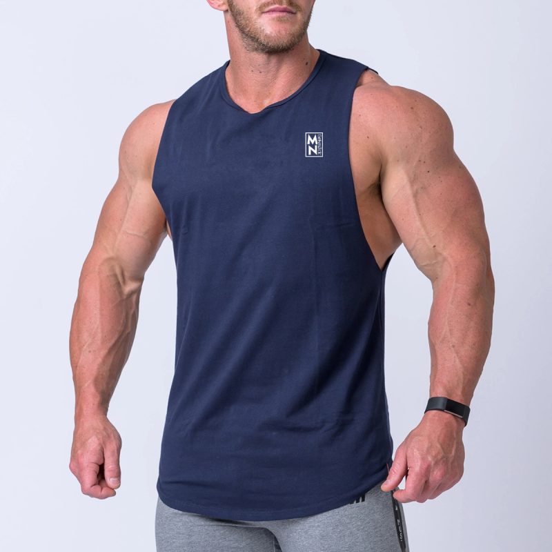 Men Sleeveless T-shirt Fitness Vest - Image 2
