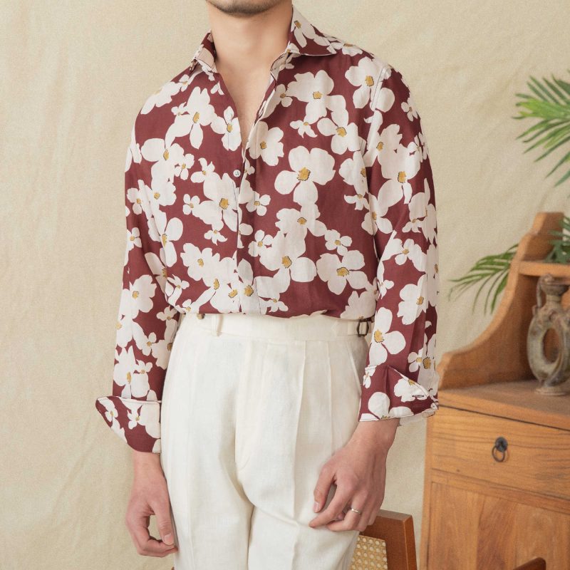 Printed Long Sleeve Shirt - Image 2