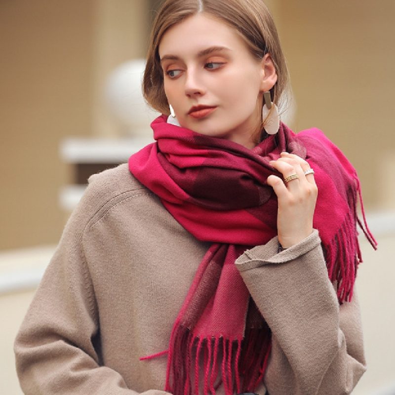 In Autumn And Winter Scarves