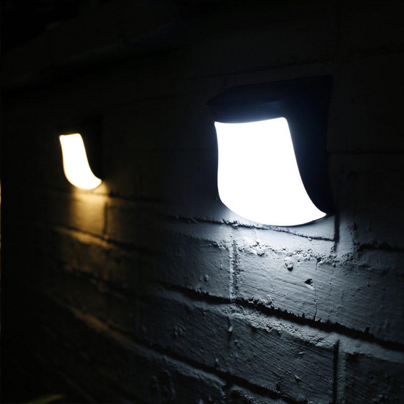 Outdoor Waterproof 4pcs Solar Wall Lamp - Image 7