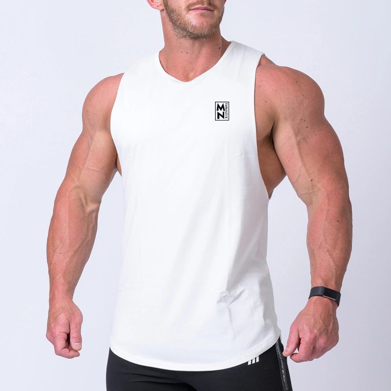 Men Sleeveless T-shirt Fitness Vest - Image 3