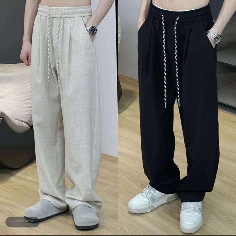 Ice Silk Linen Pants - Image 6