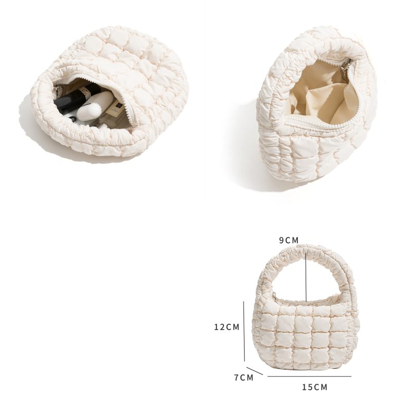 Pleated Bubble Shoulder Bag - Image 4