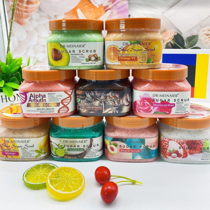 Sugar Exfoliating Ice Cream Bath Salts Scrub