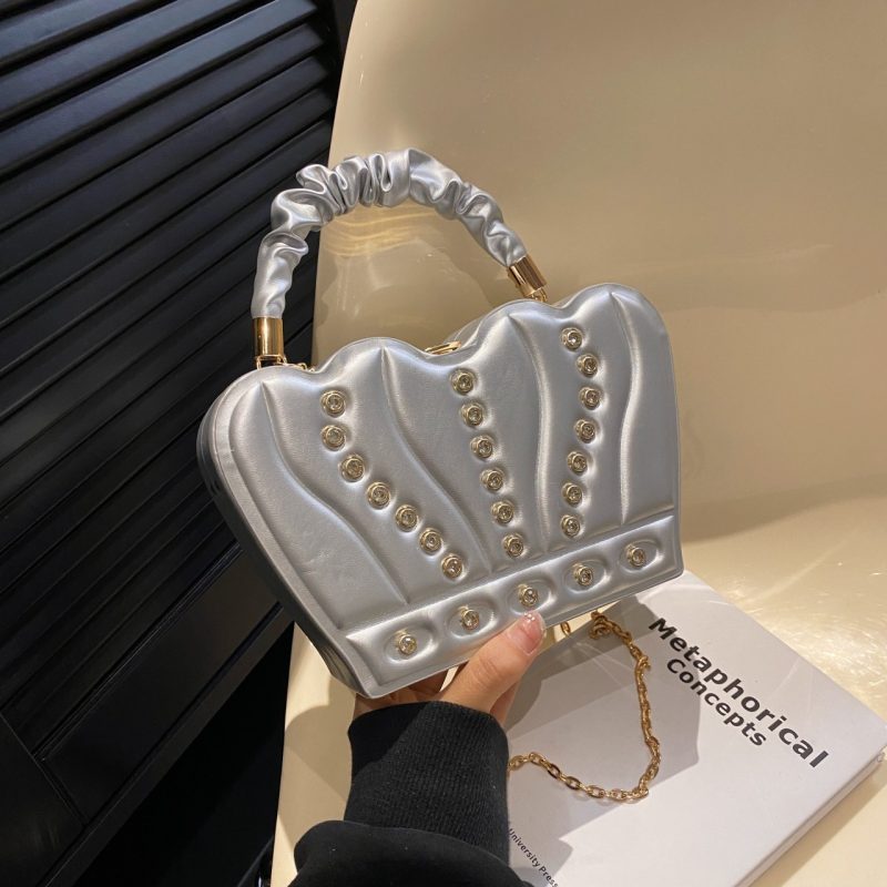 Elegant Crown Messenger Bag - Image 2