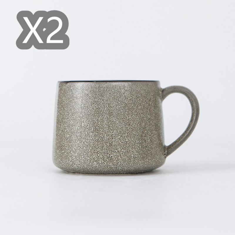 300ML Glazed Ceramic Style Mugs - Image 3