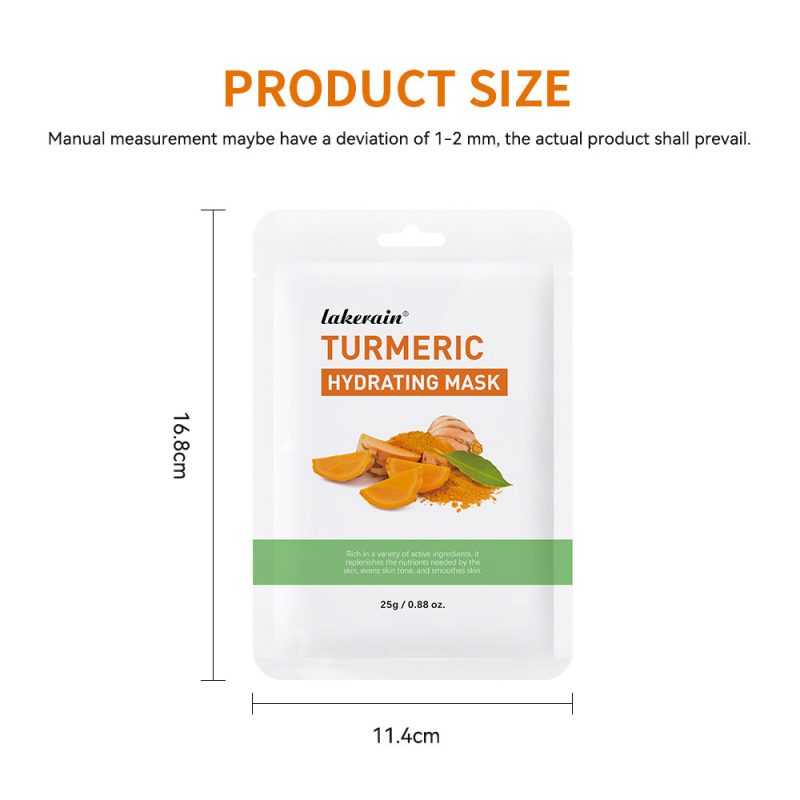 Turmeric Facial Hydrating Care Mask - Image 3