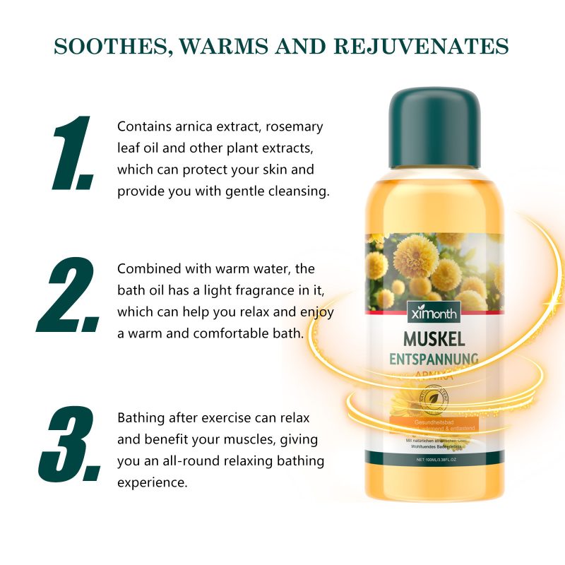 Body Exfoliating Gentle Cleansing Bath Oil - Image 5