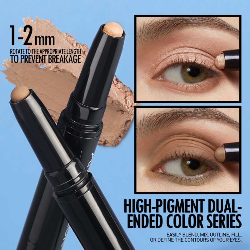 Double-Headed Waterproof Pearlescent Eye Shadow Stick - Image 6