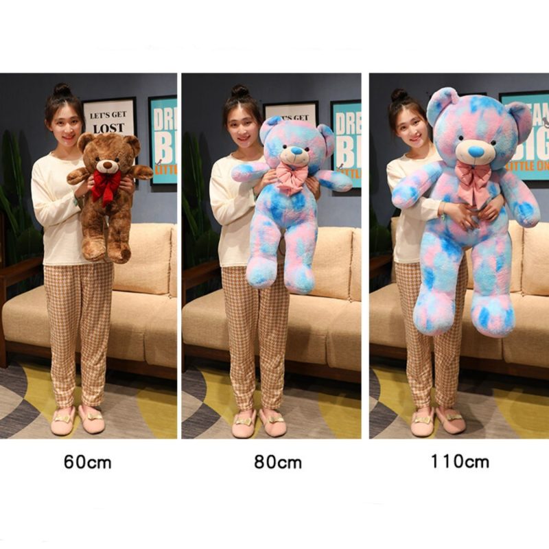 Teddy Bear Sleeping Throw Plush Toy - Image 7