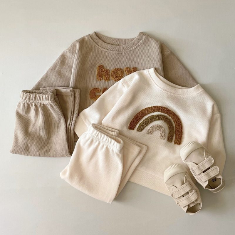 Baby Long Sleeve Two-Piece Suit - Image 5