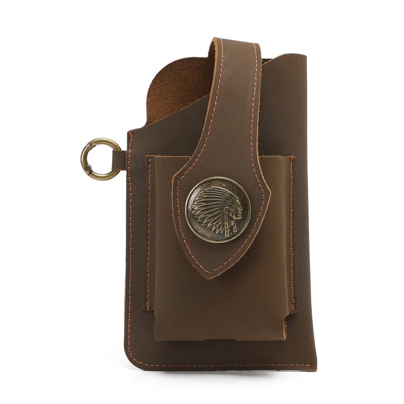 Leather Belt Phone Bag - Image 2