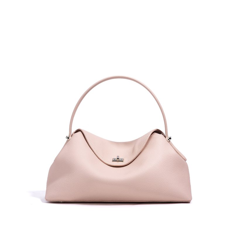 Cowhide Leather Shoulder Messenger Bag - Image 2