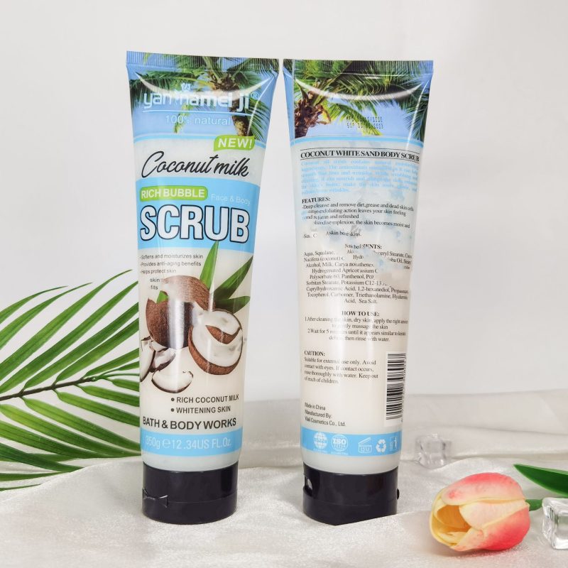 Facial Shea Butter Body Scrub Cream - Image 7