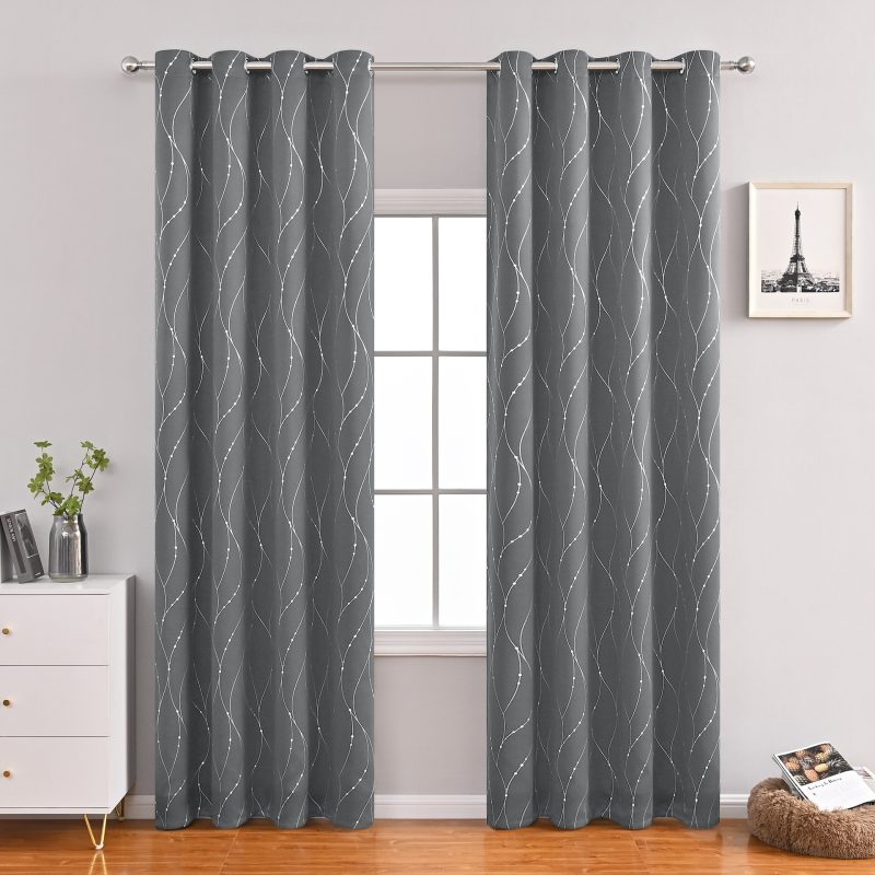 Modern Minimalist Decorative Blackout Curtains