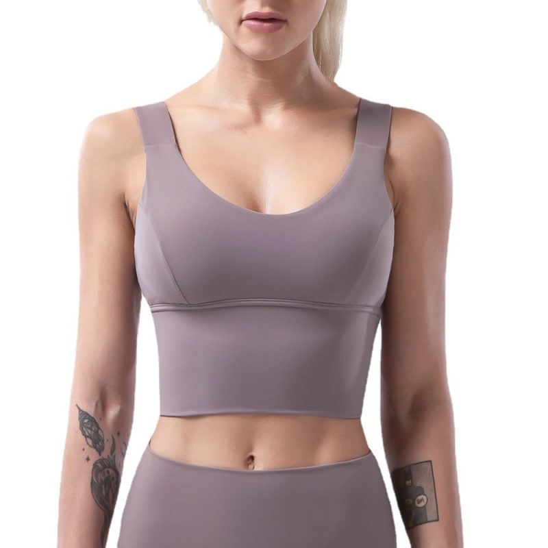 Stretchable Yoga Sportswear Vest Top - Image 9