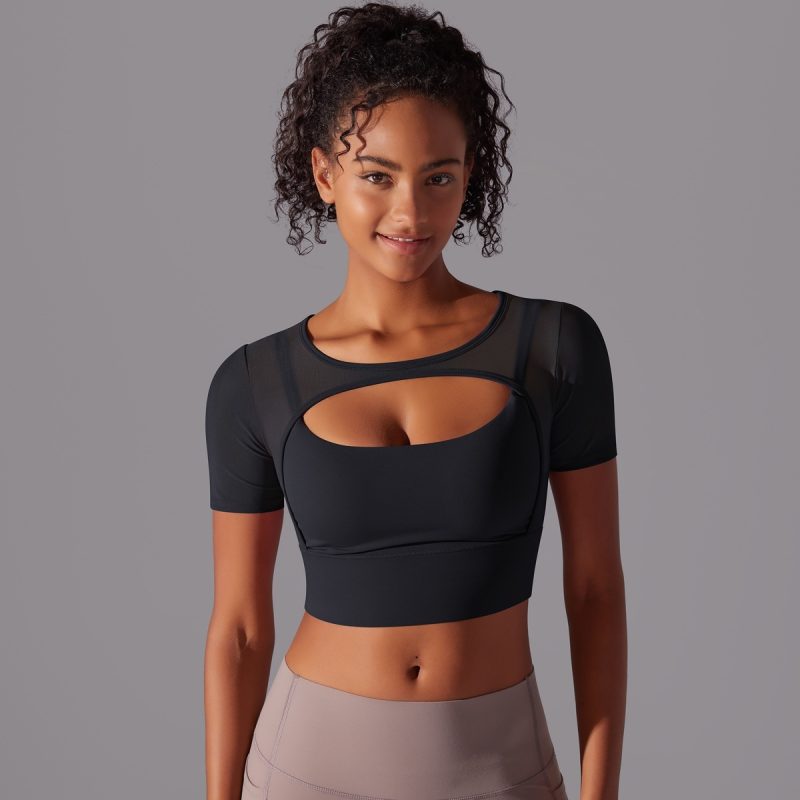 Double Layer WomenYoga Top