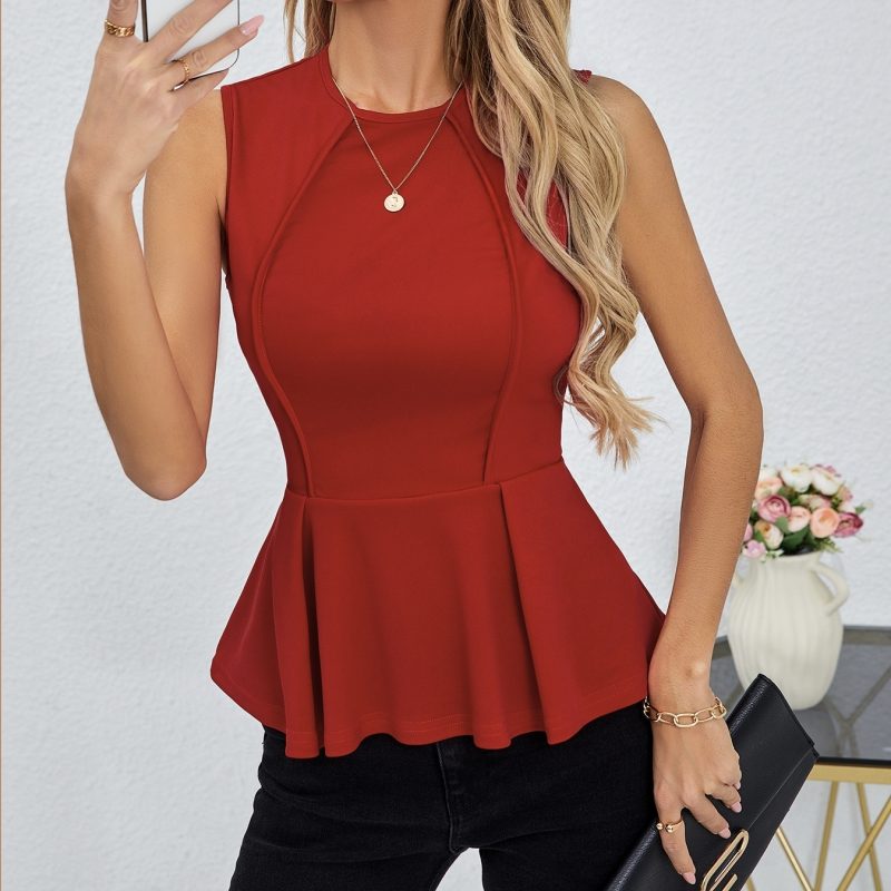 Sleeveless Elegant Top - Image 5