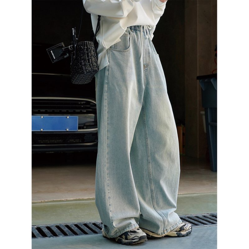 Casual Light Blue Trousers - Image 4