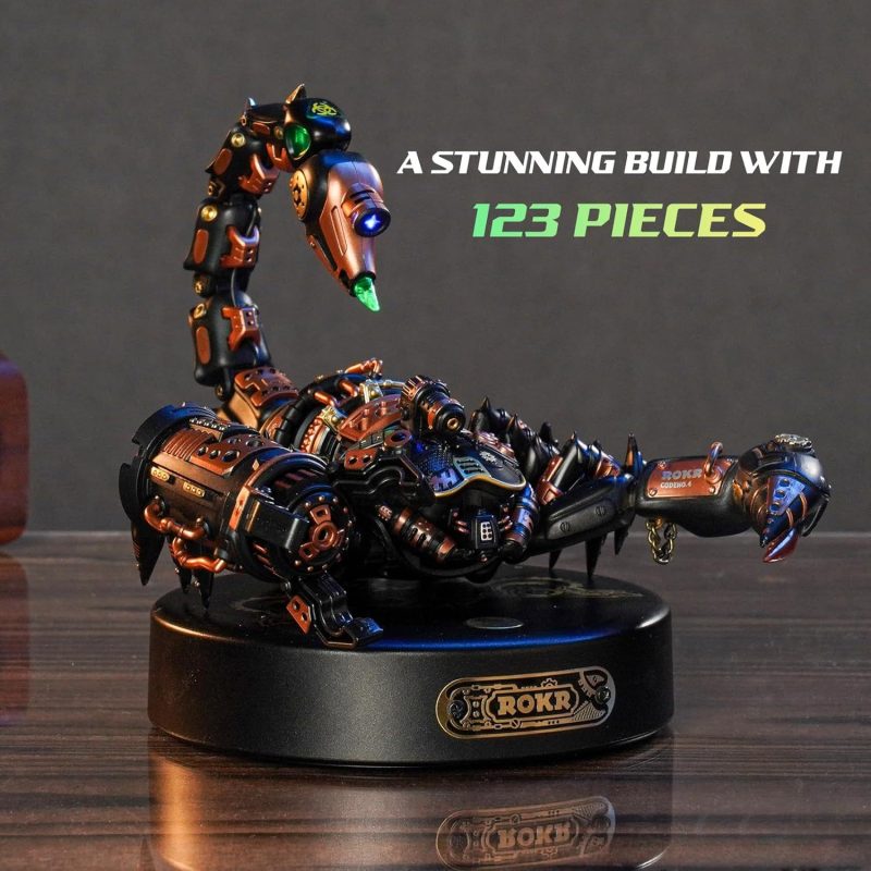 3D Metal Emperor Scorpion Puzzles