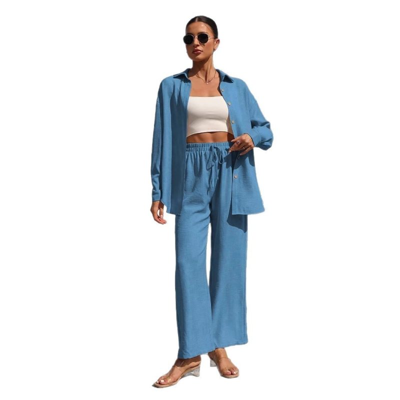 Plus Size Cardigan Two-piece Set - Image 10
