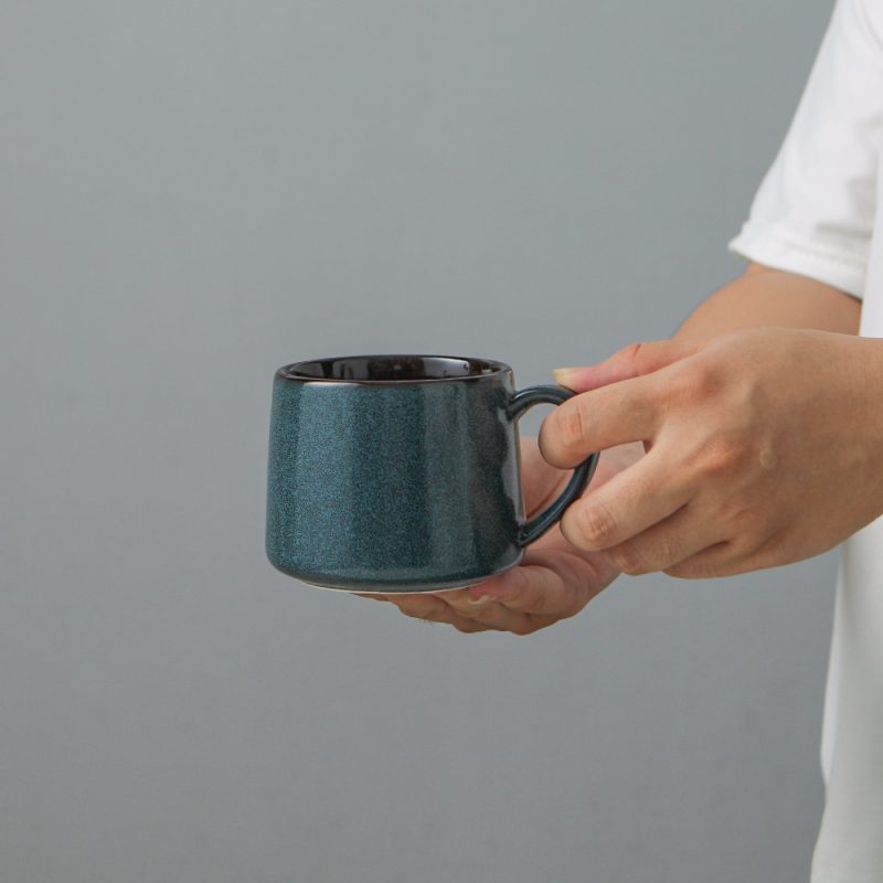 300ML Glazed Ceramic Style Mugs - Image 5