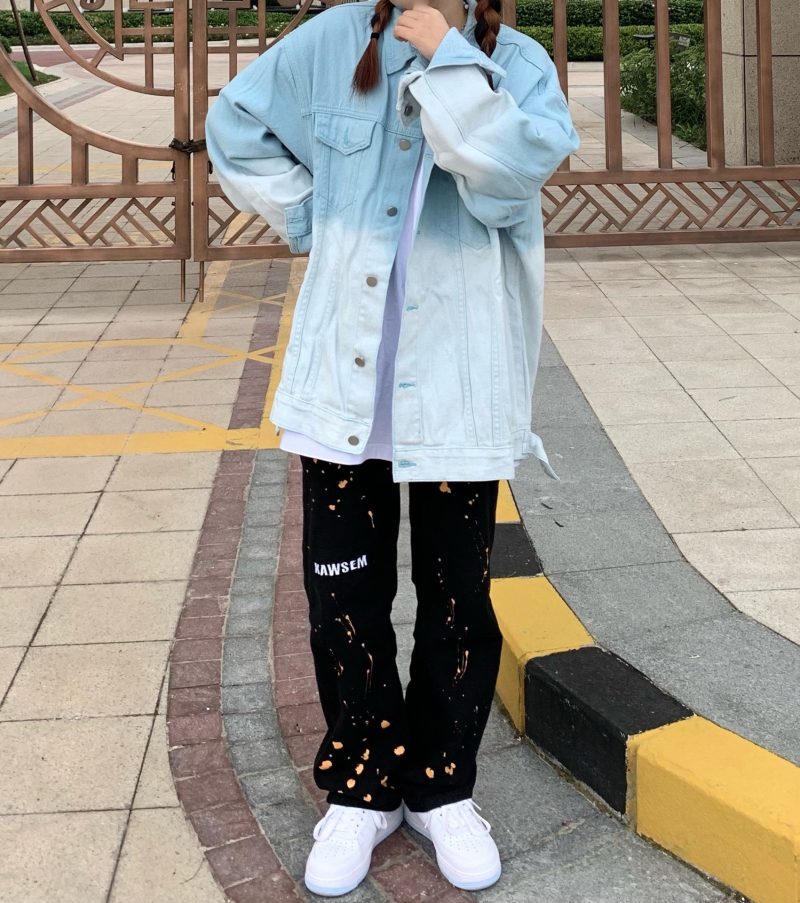Loose Oversize Couple Denim Jacket