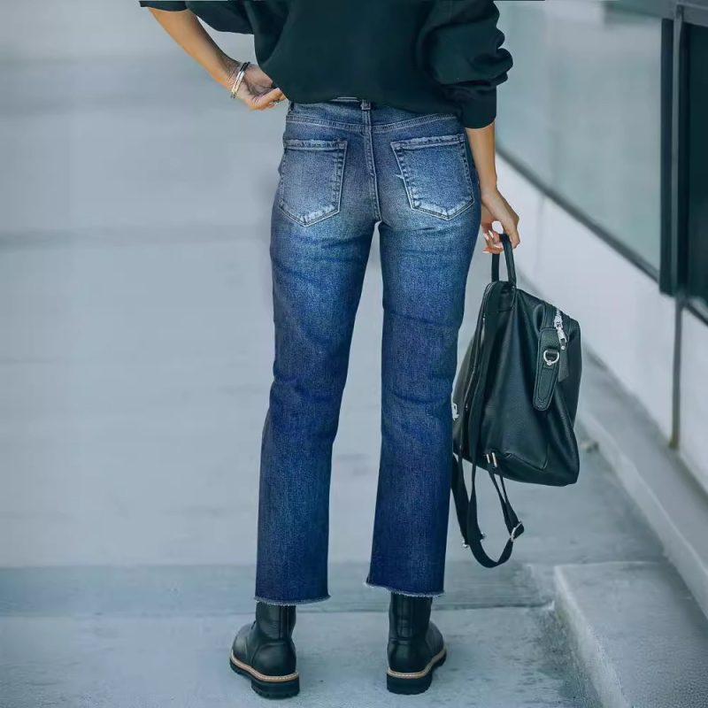 Rebound Slimming High Waist Drain Pants - Image 3