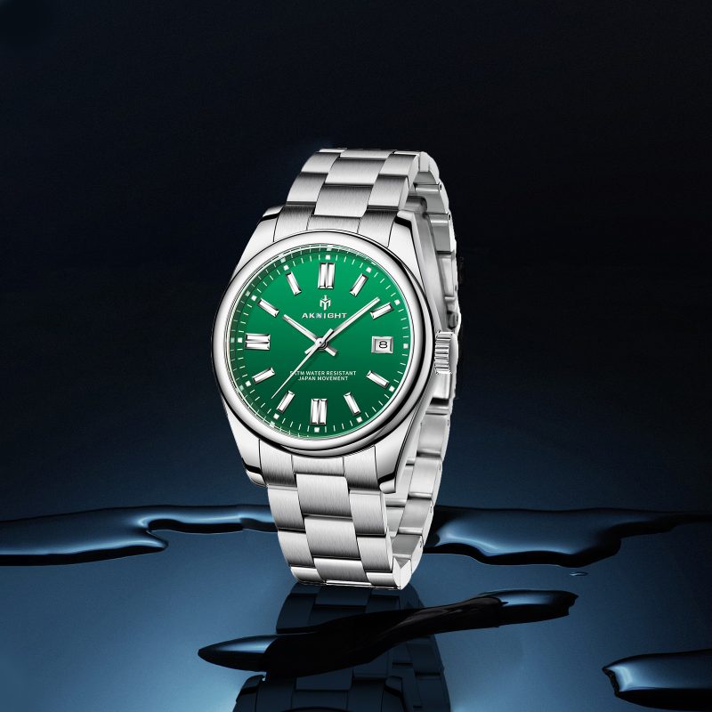 Waterproof Stainless Steel Chronograph Watch - Image 4