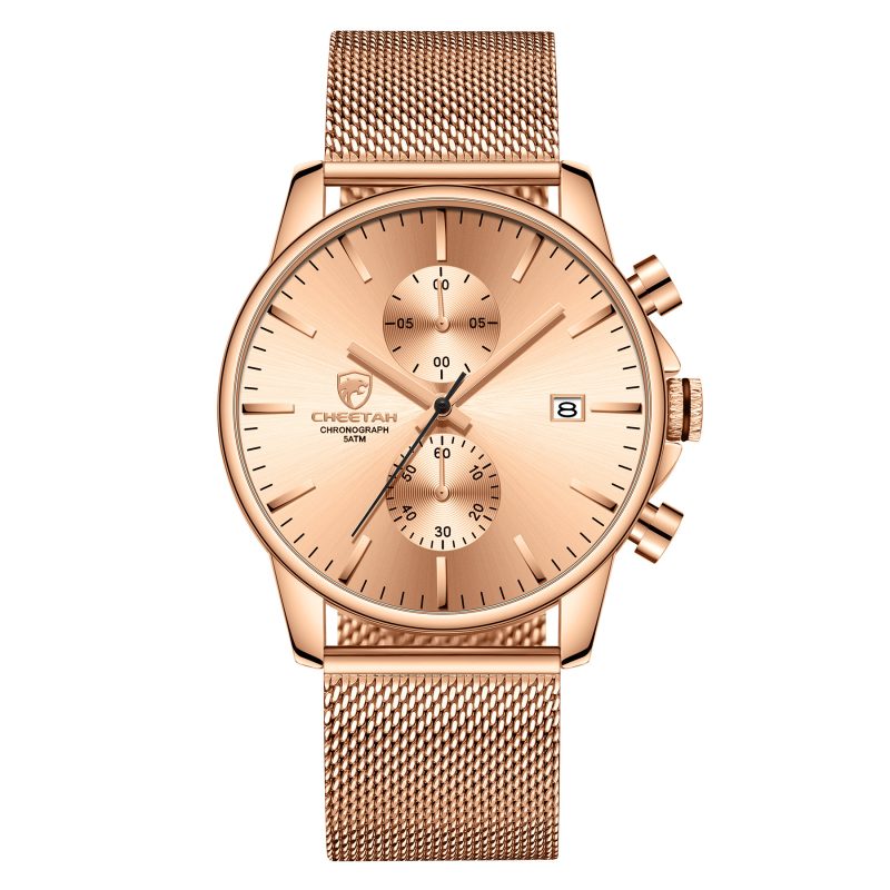 Casual Mesh Strap Men's Watch - Image 7