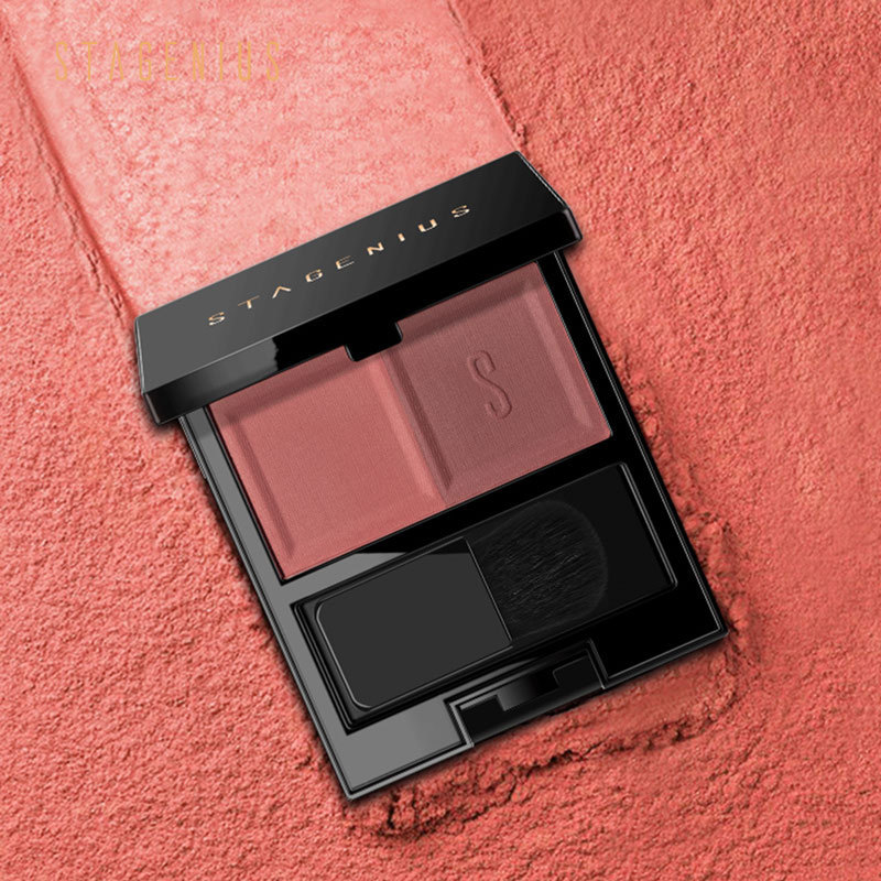Two-Color Blush Matte Finish