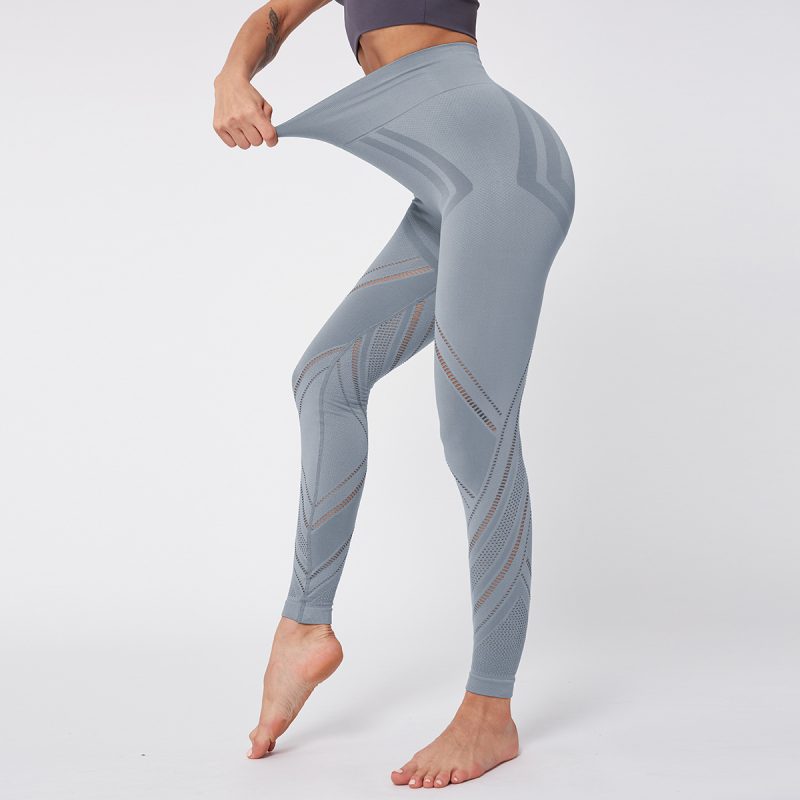 Seamless Yoga Running Legging Fitness Pants - Image 5