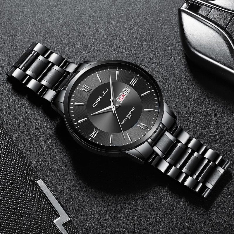 Men's Water Resistant Casual Student Watch - Image 3
