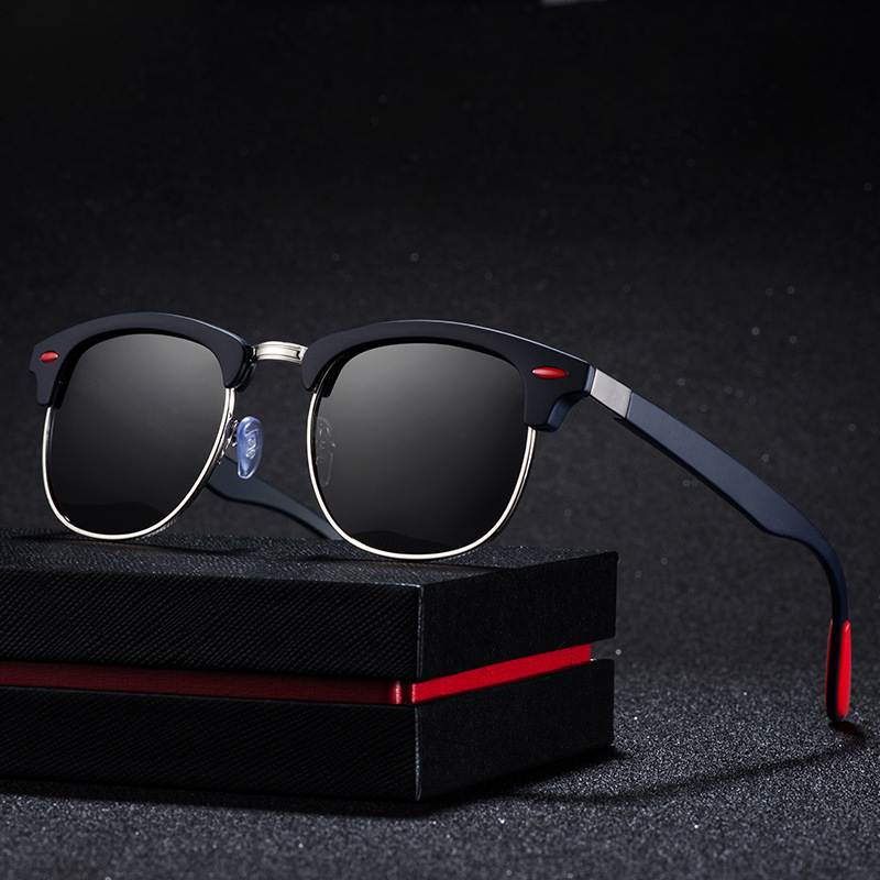 Retro Polarized Lens Men Sunglasses