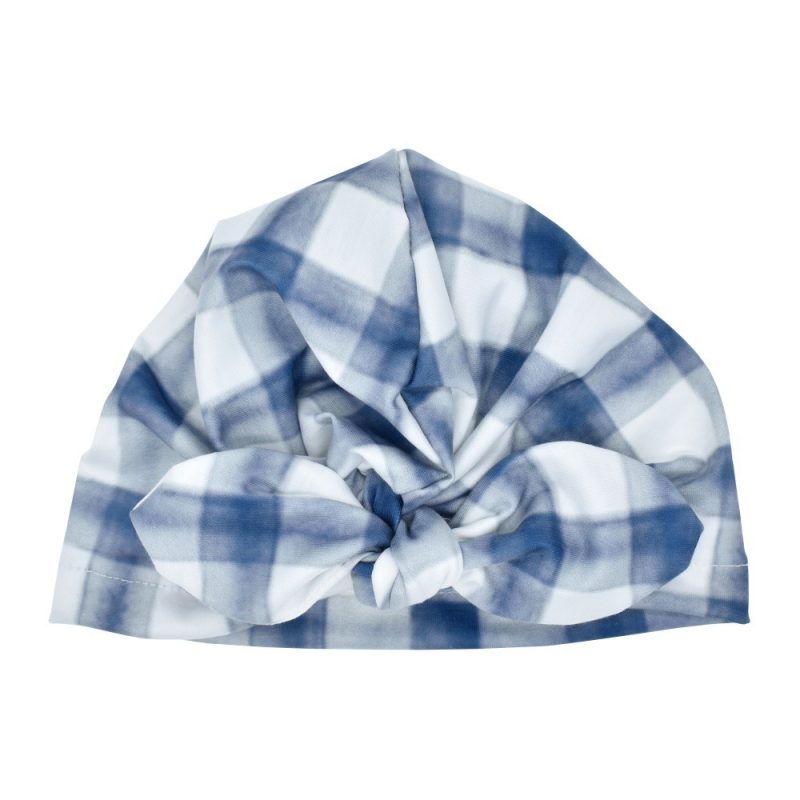 Children Printed Rabbit Knot Baby Cap - Image 3