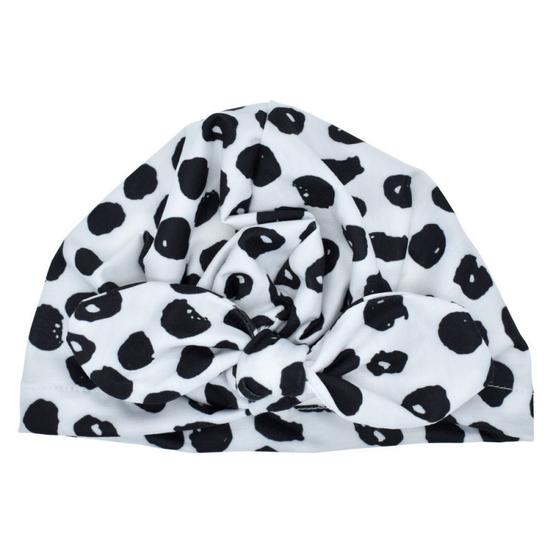 Children Printed Rabbit Knot Baby Cap - Image 7