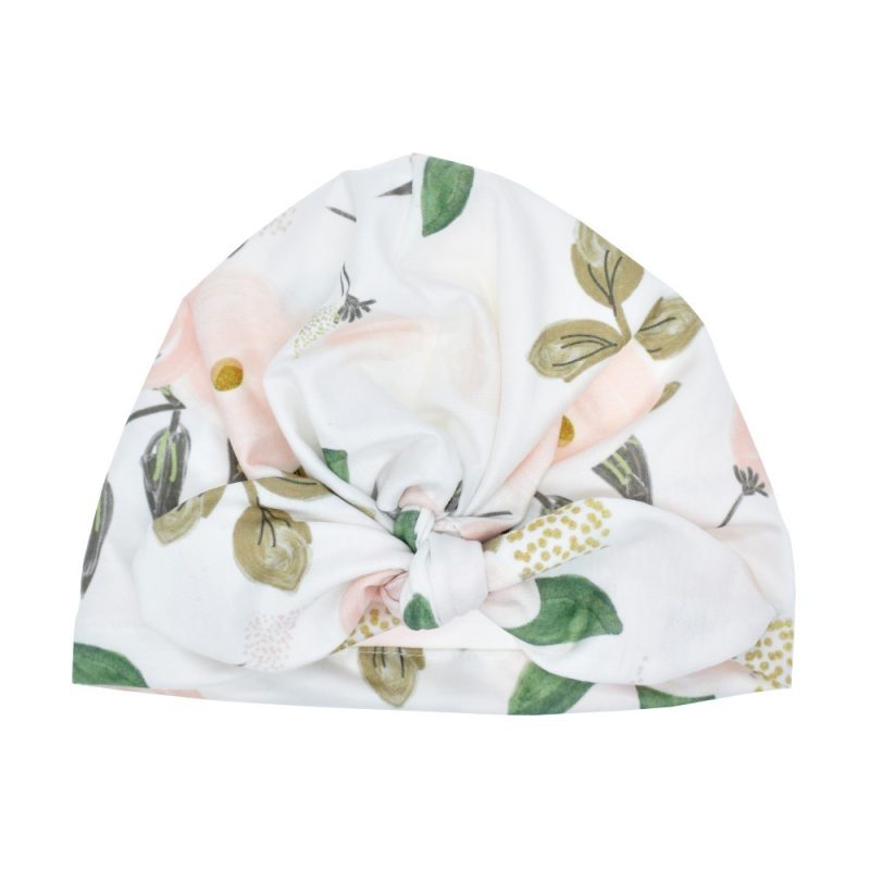 Children Printed Rabbit Knot Baby Cap - Image 4