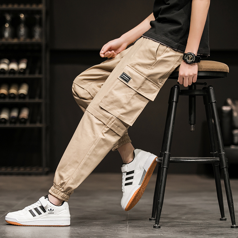 Trendy Casual Overalls Cropped Trousers