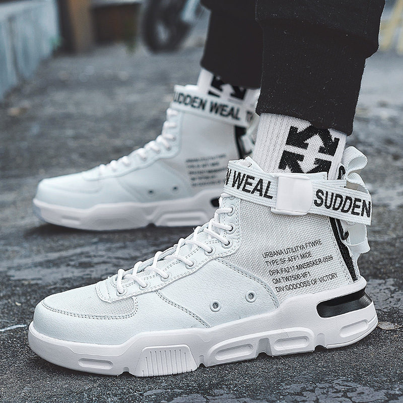 Men's Casual Mid-Top Candy Color Shoes