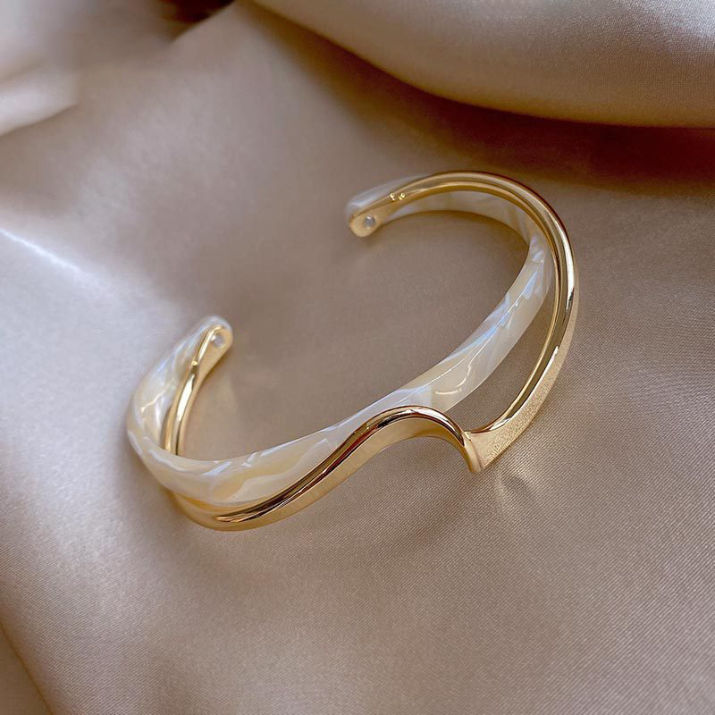 Adjustable 2 Layers Plate Bracelet